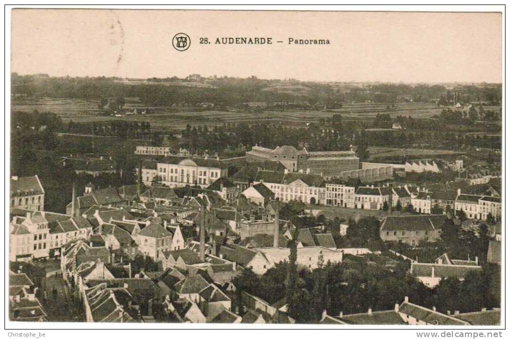 Oudenaarde, Audenarde, Panorama (pk2328) - Oudenaarde