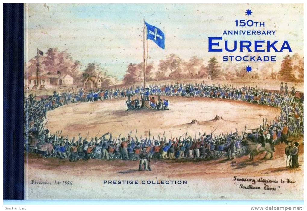 Australia 2004 Eureka Stockade 150th Anniversary Prestige Booklet - See 2nd Scan - Booklets