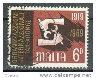 Collection MALTE ; 1969 ; Y&T N° 390 ; Oblitéré - Malta