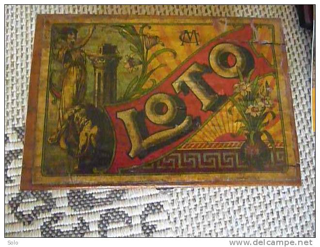 Jeu De LOTO Coffret Et Jetons Bois Avec 24 Planches De Numéros De 4 Couleurs - Marque CM - Autres & Non Classés