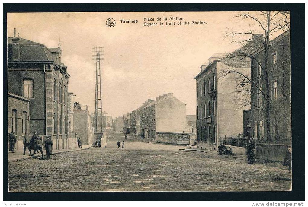 Carte Postale "Tamines - Place De La Station" - Sambreville