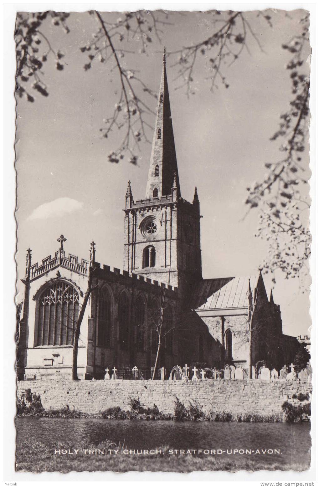 CPSM STRATFORD UPON AVON  Holy Trinity Church - Stratford Upon Avon