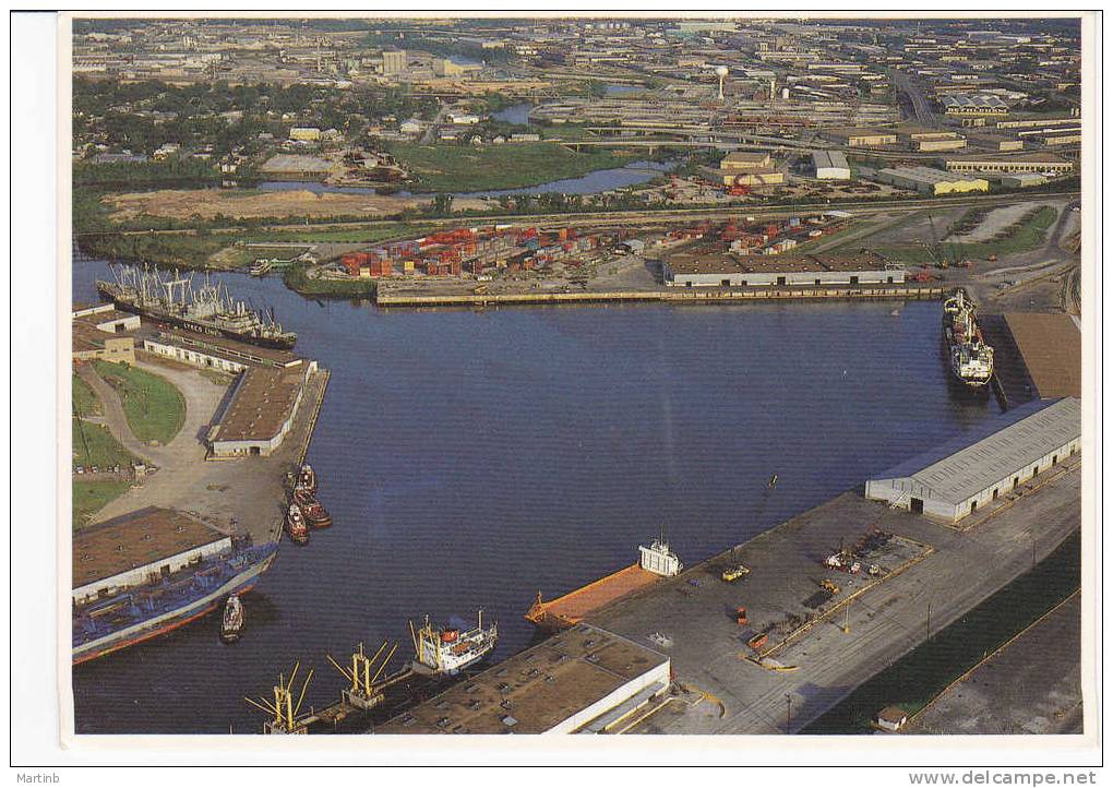 CPSM  HOUSTON  Ship Cannel And Turning Basin - Houston