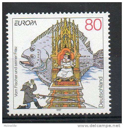 ALLEMAGNE N° 1747/48 ** - EUROPA :  CONTES ET LEGENDES - 1997