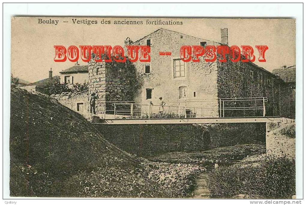 57 - BOULAY - Vestiges Des Anciennes Fortifications - Pont - Dos Scané - Boulay Moselle