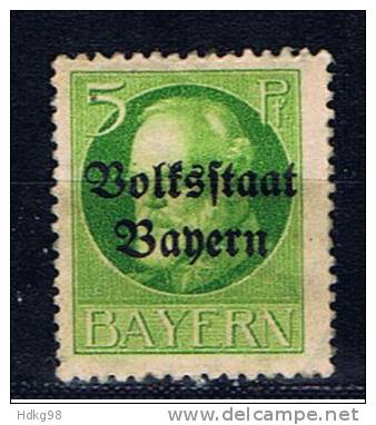 DR+ Bayern 1919 Mi 117 Königsporträt - Neufs