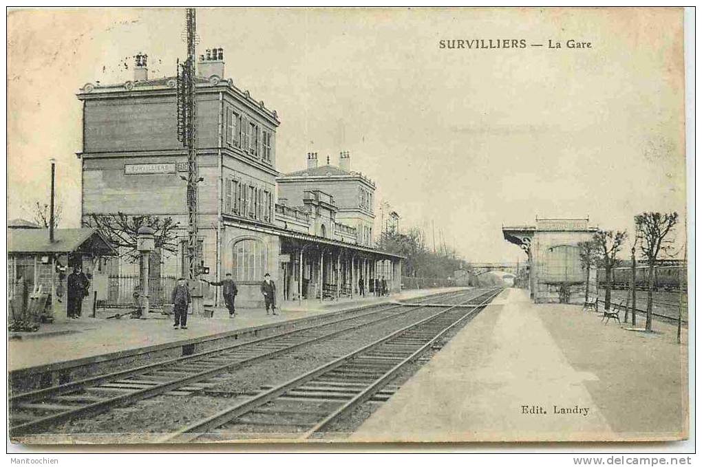 DEP 95 SURVILLIERS LA GARE - Survilliers