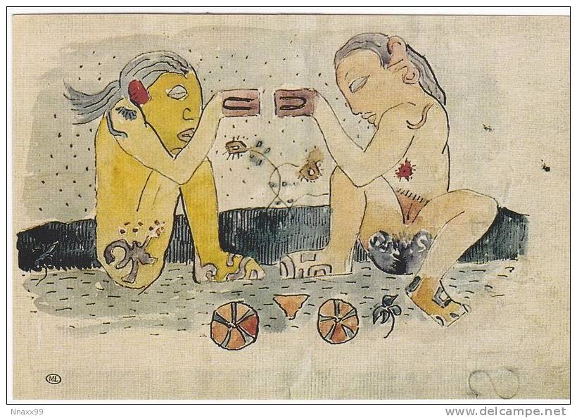 Art - Paul Gauguin - Polynesian Women And Goddesses, Musée Du Louvre, Paris, France - Pittura & Quadri