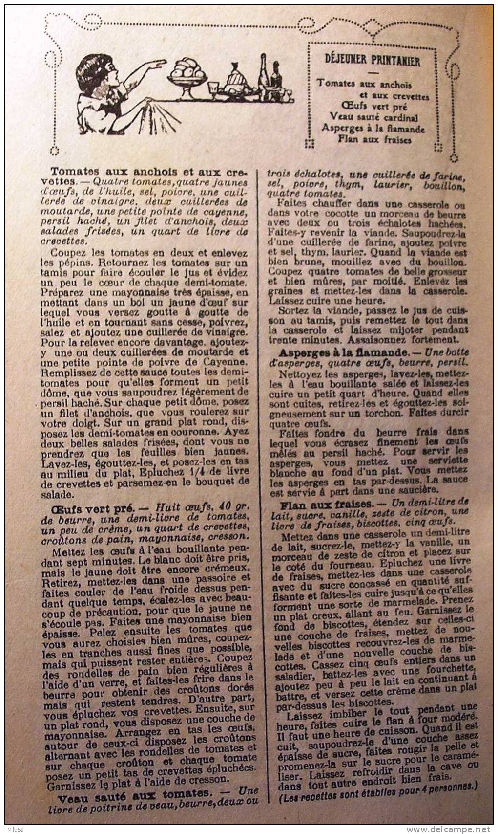 Edition Du Petit Echo De La Mode. Almanach Du Foyer 1923 - Oude Boeken