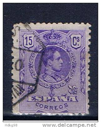 E Spanien 1909 Mi 234 Königsporträt - Used Stamps