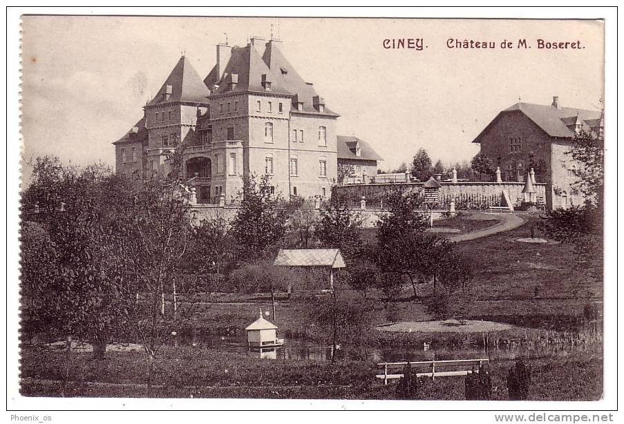 BELGIUM - Ciney, Chateau De M. Boseret - Ciney