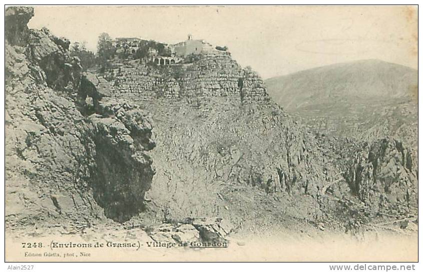 06 - Village De GOURDON (Giletta, 7248) - Gourdon