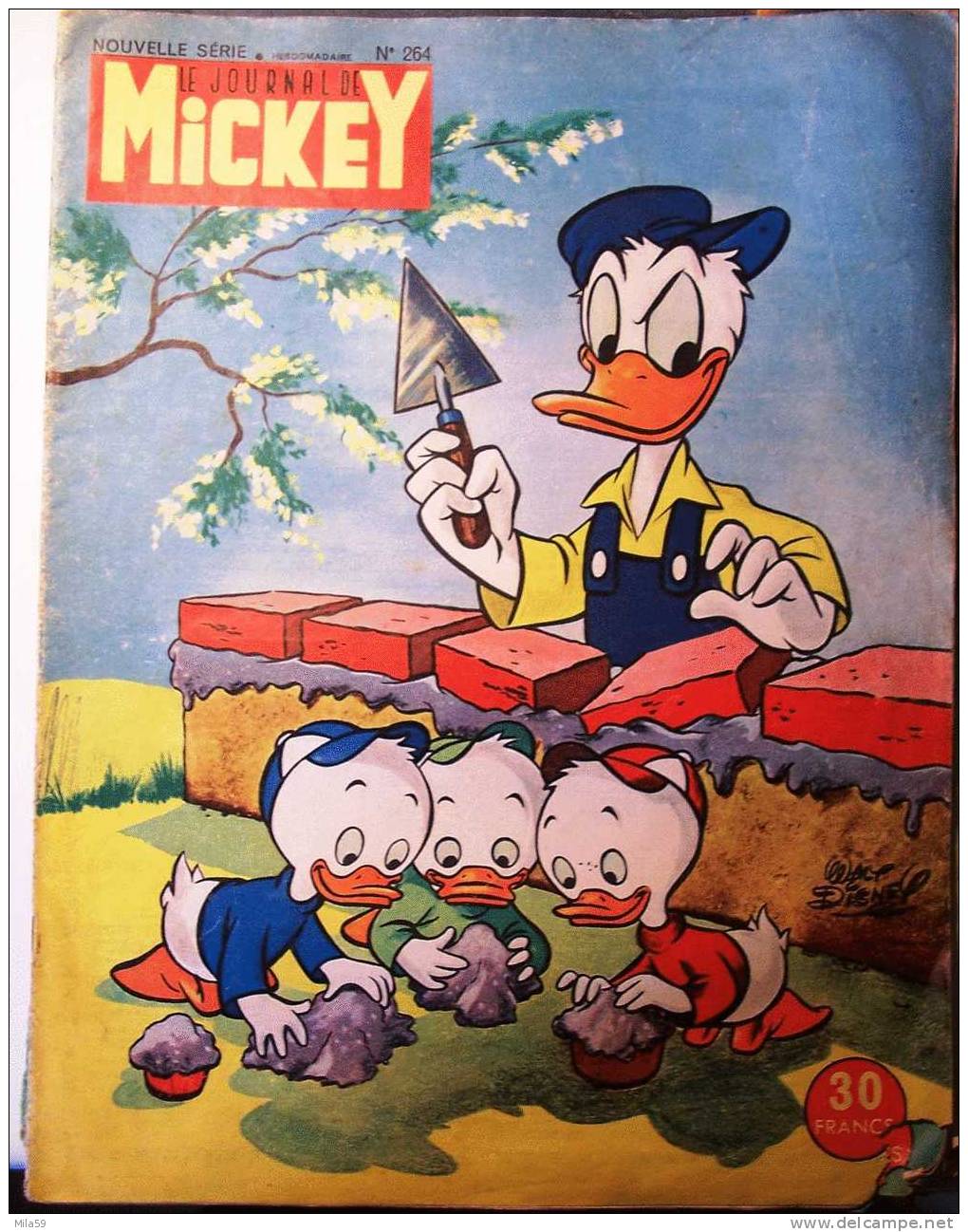 Le Journal De Mickey. N°264.1957. - Disney