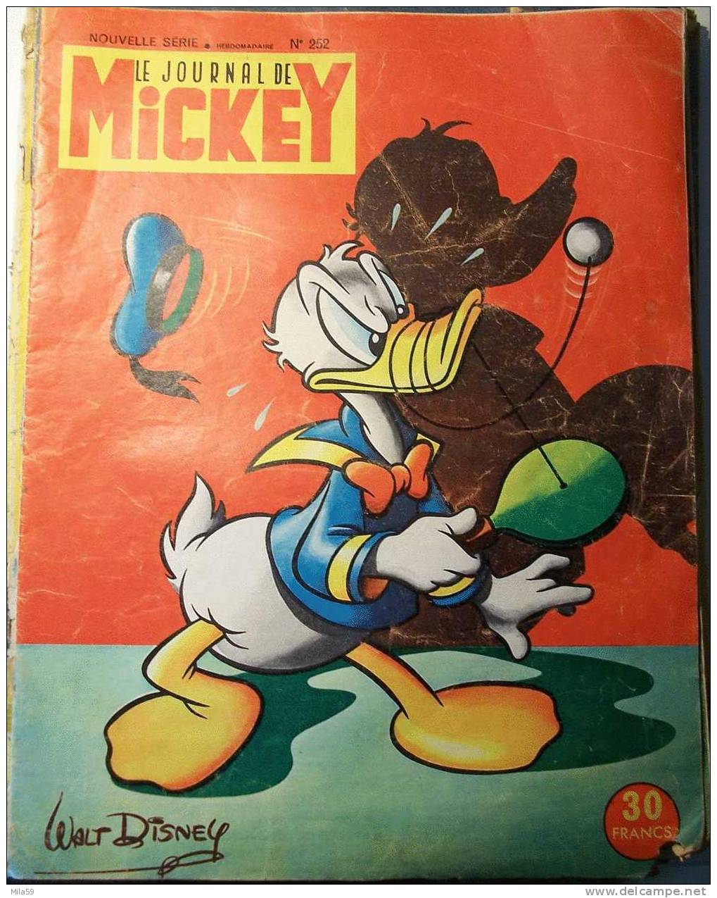 Le Journal De Mickey. N°252.1957. - Disney