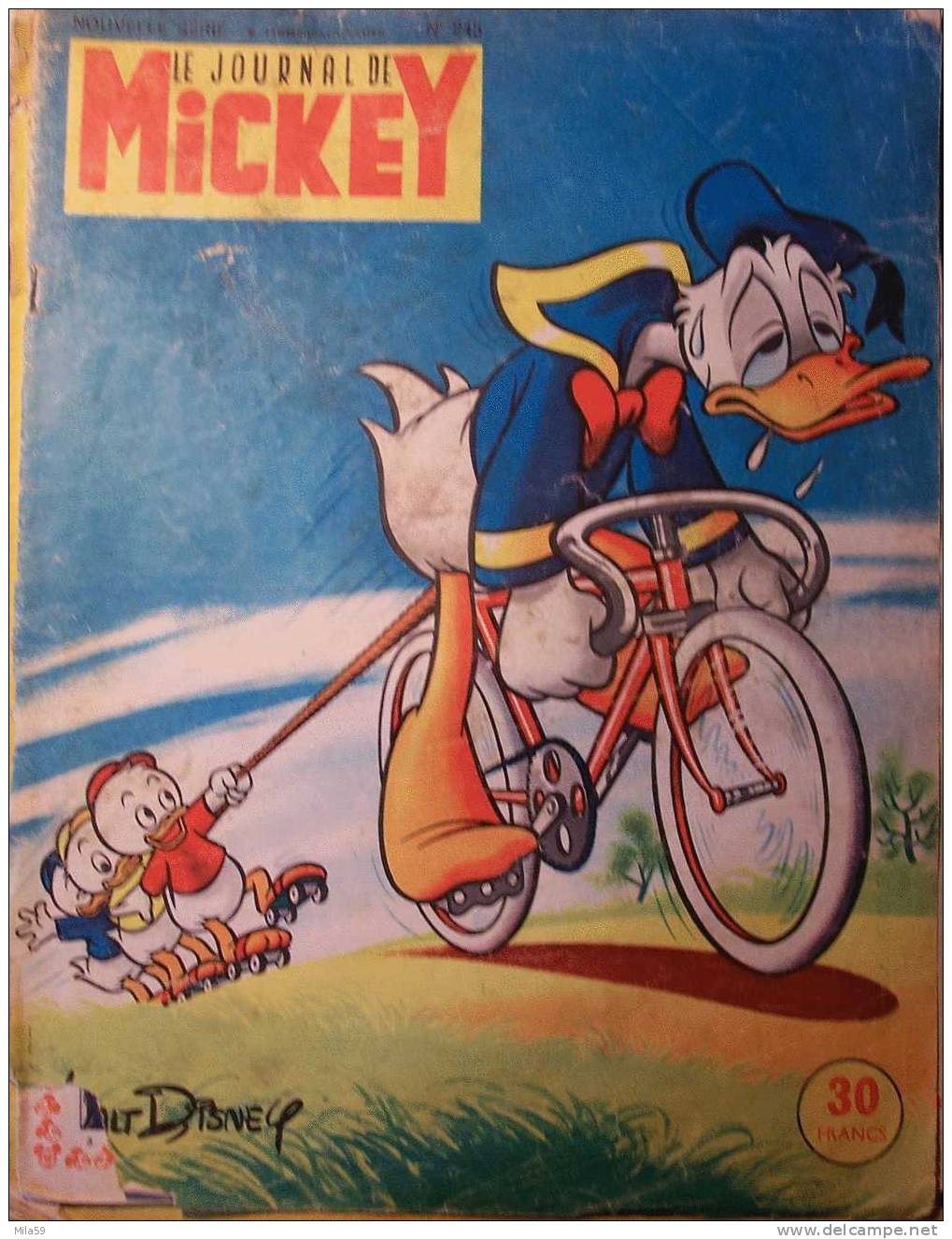 Le Journal De Mickey. N°245.1957. - Disney