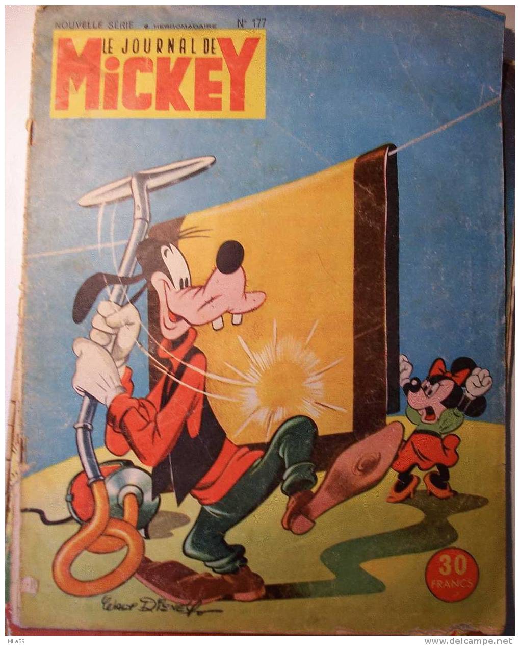 Le Journal De Mickey. N°177.1955 - Disney