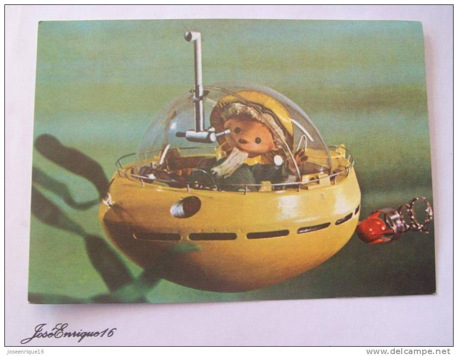 DEUTSCHER FERNSEHFUNK, PUPPENSTUDIO.  POSTAL INFANTIL, FLYING SAUCER. 6808 - Pinksteren