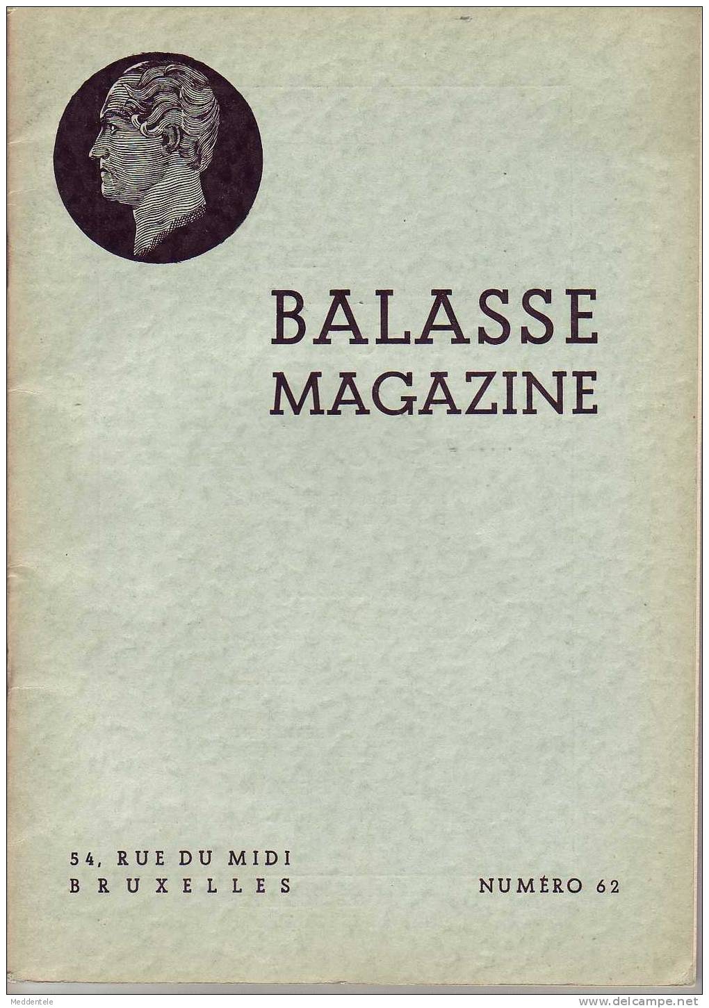 BALASSE MAGAZINE N° 62 - Français (àpd. 1941)