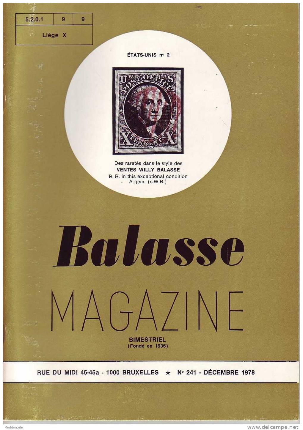 BALASSE MAGAZINE N° 241 - French (from 1941)