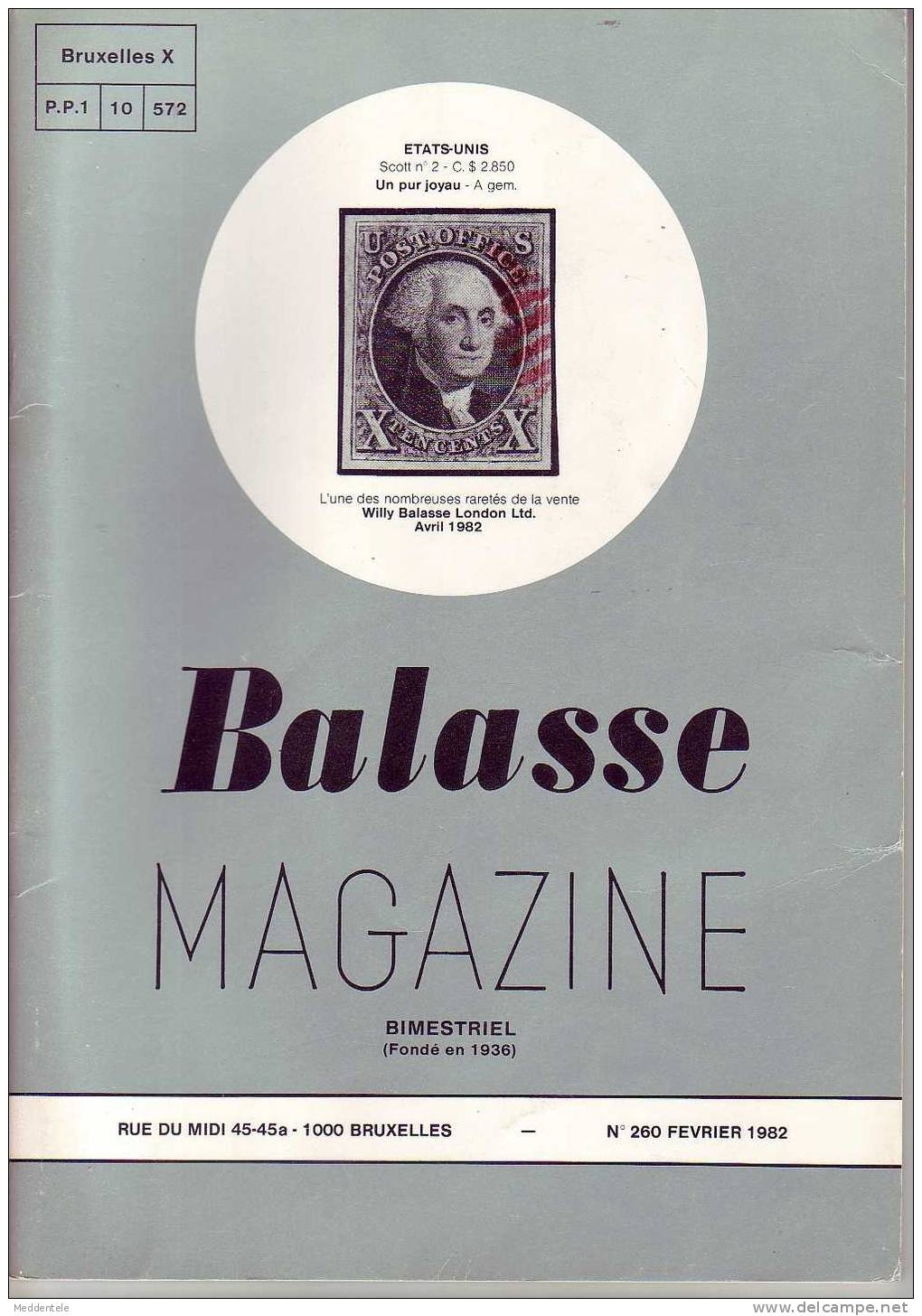 BALASSE MAGAZINE N° 260 - French (from 1941)