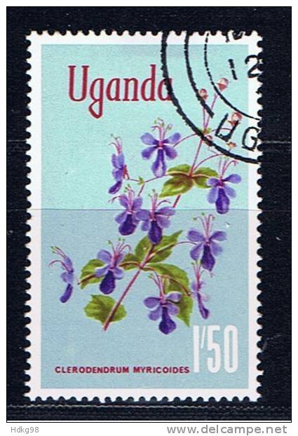 EAU+ Uganda 1969 Mi 115 Blüte - Oeganda (1962-...)