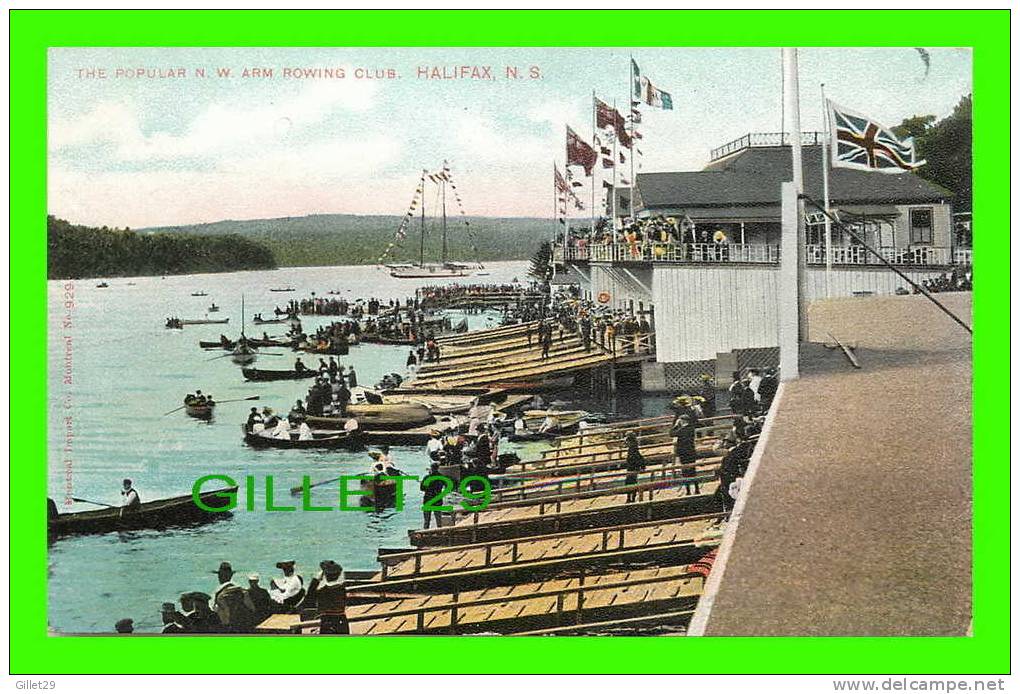 HALIFAX, N.S. - THE POPULAR N. W. ARM ROWING CLUB - MONTREAL IMPORT CO - - Halifax