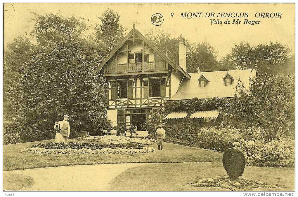 CP De MONT-DE-L'ENCLUS  /  ORROIR " Villa De Mr ROGER " . - Kluisbergen