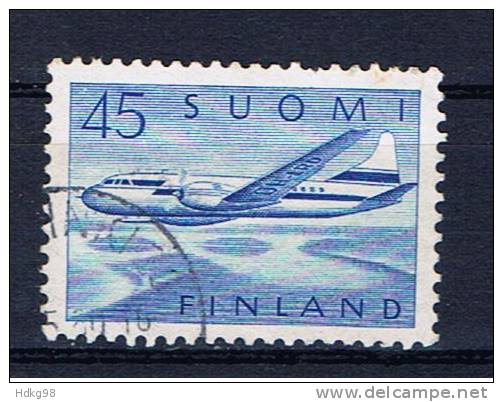 FIN Finnland 1959 Mi 512 Flugzeug - Oblitérés