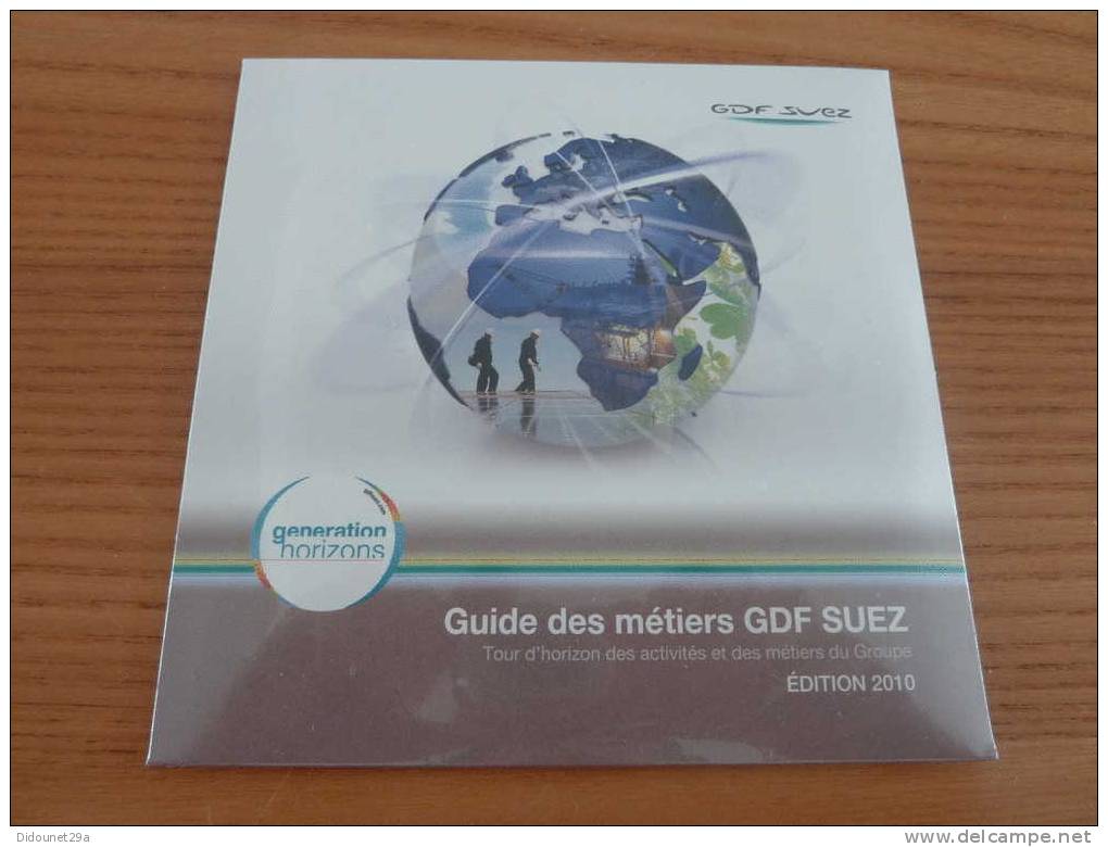 DVD "Guide Des Métiers GDF SUEZ / GDF SUEZ Profession Guide" 2010 - DVD