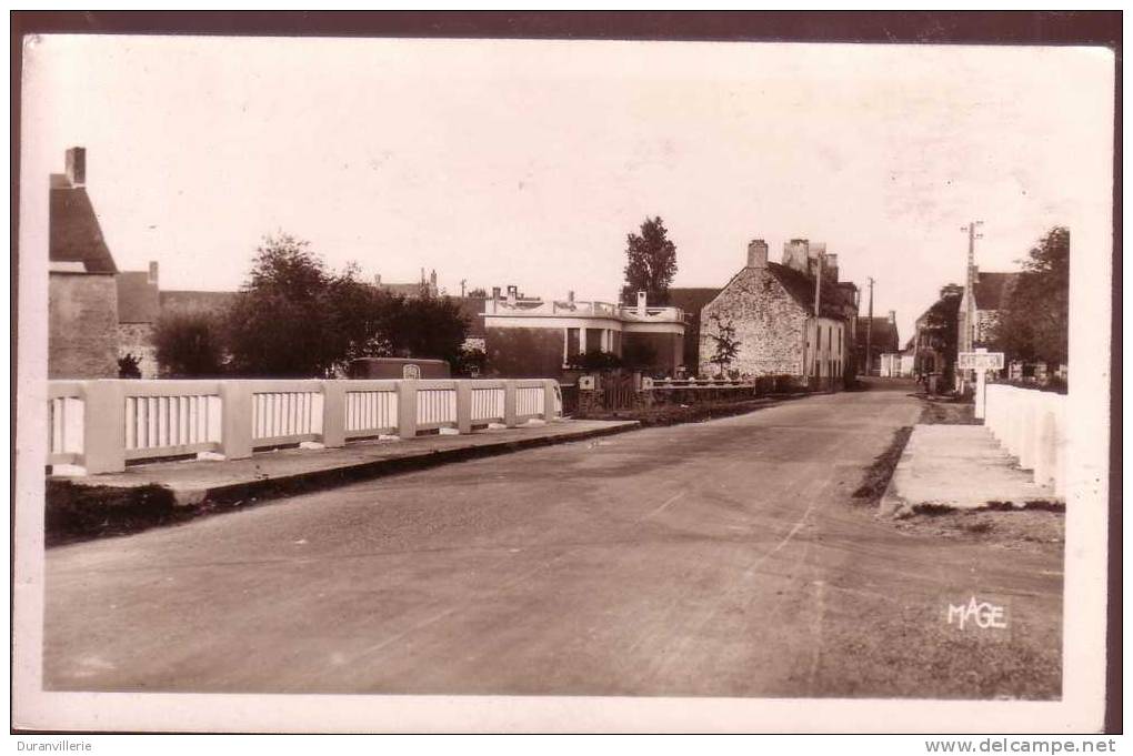 35 - Le VIVIER Sur MER. Route De Paris. Ed. P. Diotel, Dol-de-Bretagne - Photo J. Carde. - Other & Unclassified