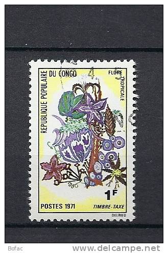 T 46  (OBL)   Y  &  T   (TIMBRE TAXE)     CONGO - Used