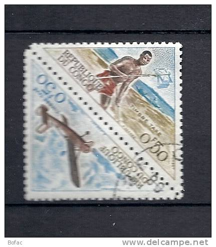 T 35 34  OBL)   Y  &  T   (TIMBRE TAXE)     CONGO - Used