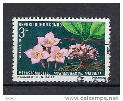 270  (OBL)   Y  &  T   (fleur  Mirrabile)     CONGO - Oblitérés