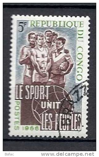 193  (OBL)   Y  &  T   (union Des Peuples)     CONGO - Oblitérés