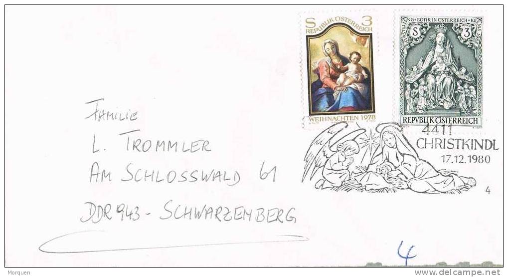 Carta WIEN (Austria) 1980. Navidad. Chistkindl - Lettres & Documents