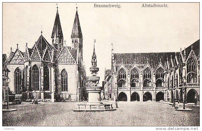 6558  BRAUNSCHWEIG   Altstadtmarkt     Non écrite - Braunschweig