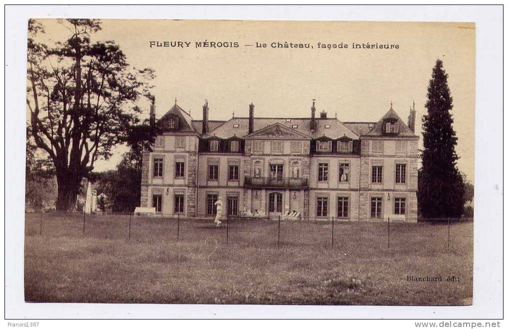 Ref 173 - FLEURY-MEROGIS - Le Château - Façade Intérieure - Fleury Merogis