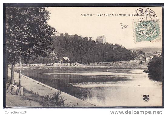 ARDENNES - Fumay - La Meuse Et Le Chateau Perlaux - Fumay