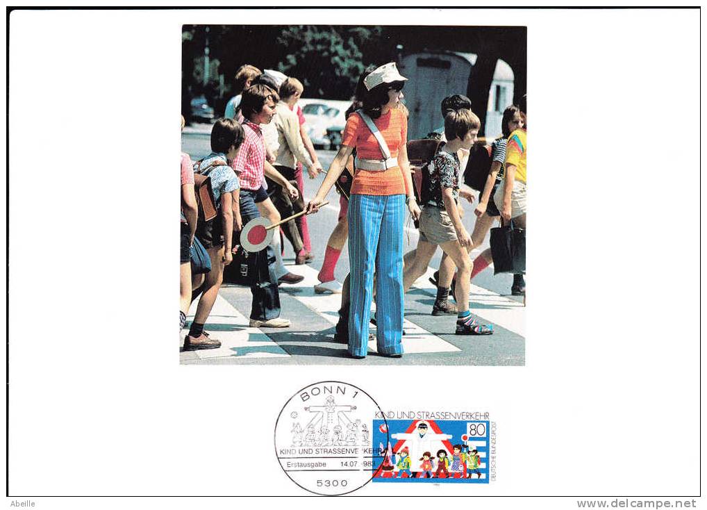 23/656  MAXI CARTE   ALLEMAGNE - Accidents & Road Safety