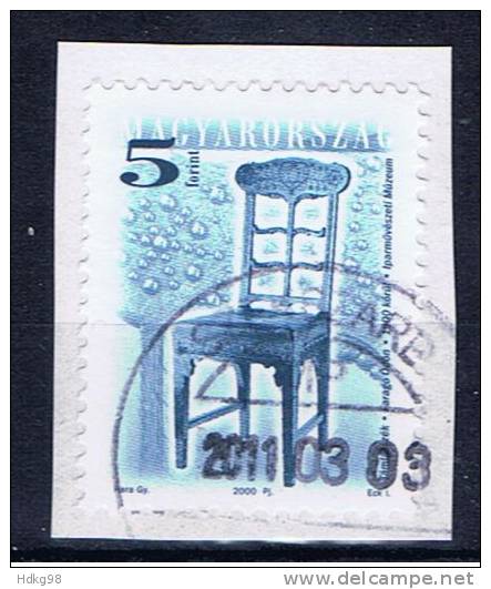 H+ Ungarn 2000 Mi 4629 Sitzmöbel - Used Stamps