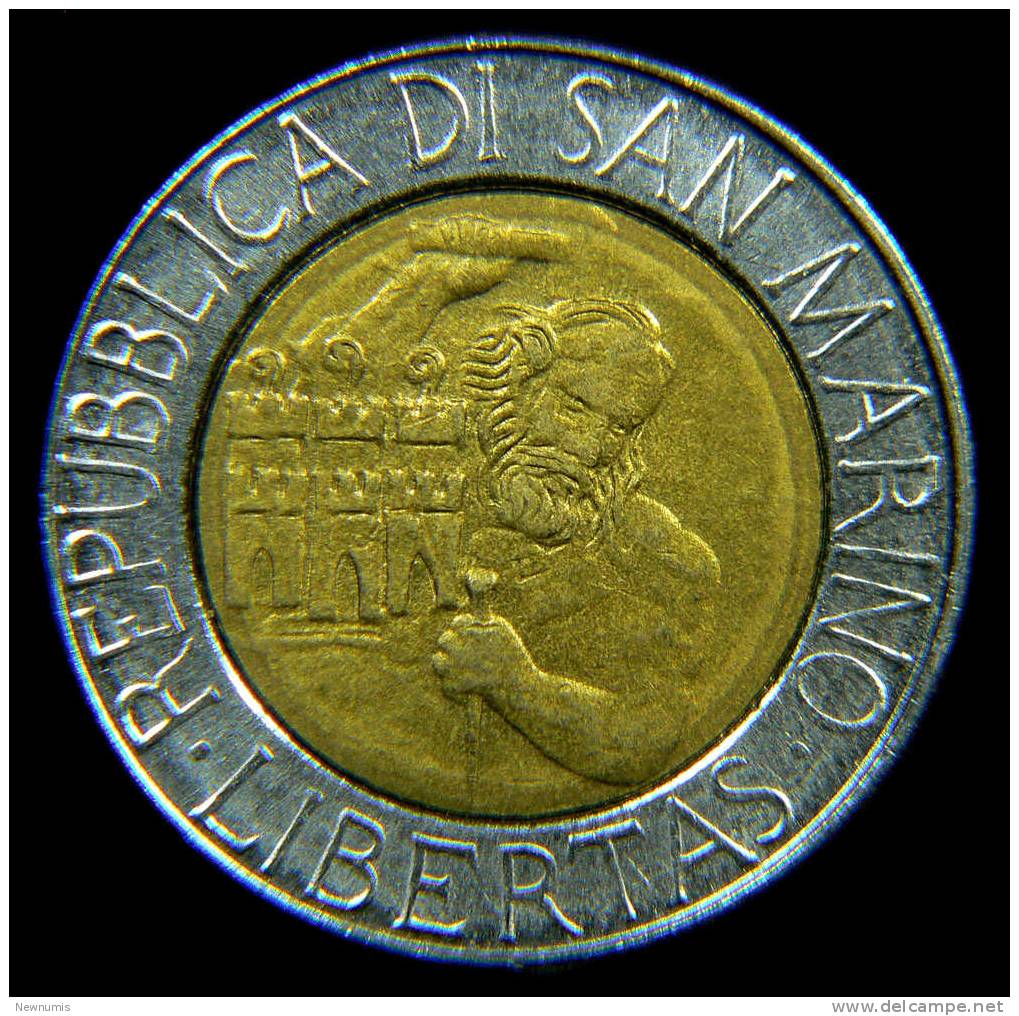 SAN MARINO 500 LIRE 1994 BIMETALLICA - Saint-Marin