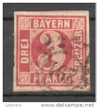 Bavière Yvert N°10, 4 Belles Marges; Côte 3.00€ - Sonstige & Ohne Zuordnung