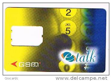 MALTA - E TALK (SIM GSM)   -    - USED WITHOUT CHIP - RIF. 7792 - Malta