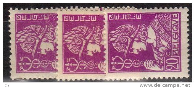 338  **  3 Nuances  Cob 13.5 - 1932 Ceres And Mercurius