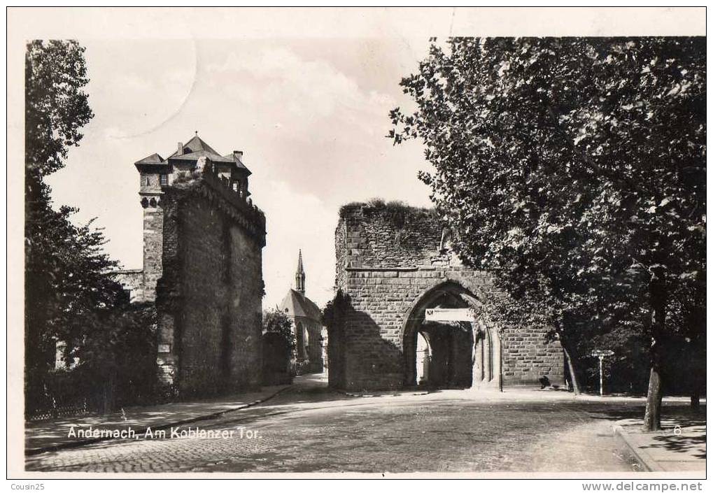 ALLEMAGNE - ANDERNACH - Am Koblenzer Tor - Andernach