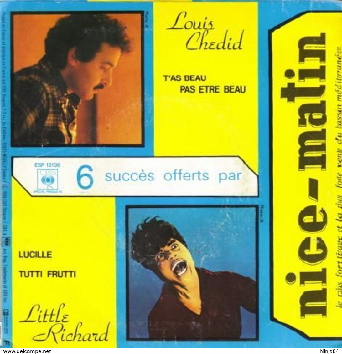 EP 45 RPM (7")  Julie Piétri / Little Richard / Louis Chedid  "  Magdalena  "  Promo - Verzameluitgaven