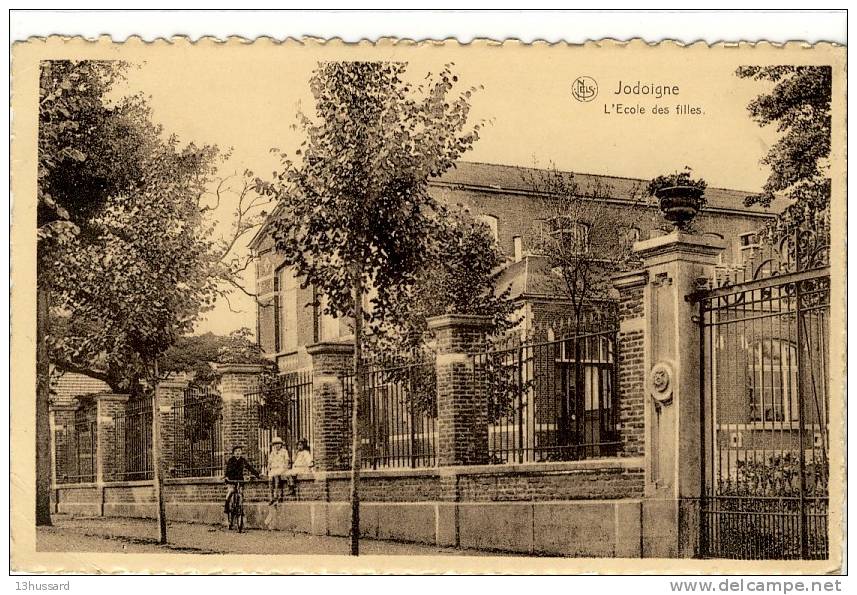 Carte Postale Ancienne Jodoigne - L'Ecole Des Filles - Jodoigne