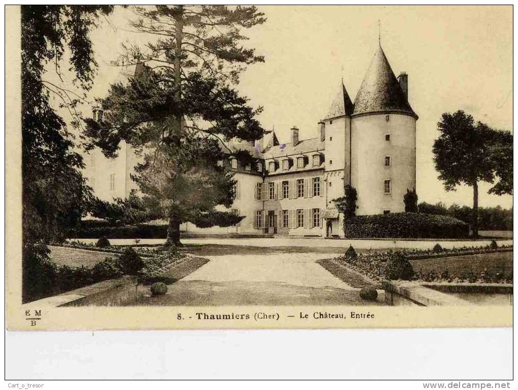 CHER. THAUMIERS. LE CHATEAU - Thaumiers