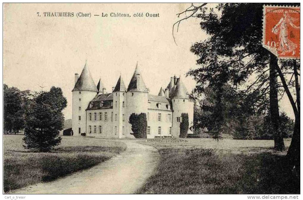 CHER. THAUMIERS. LE CHATEAU - Thaumiers