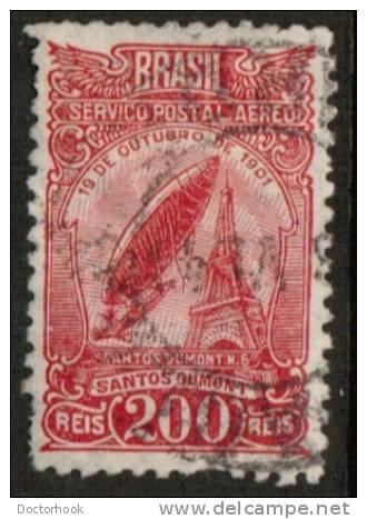 BRAZIL   Scott #  C 18  VF USED - Luchtpost